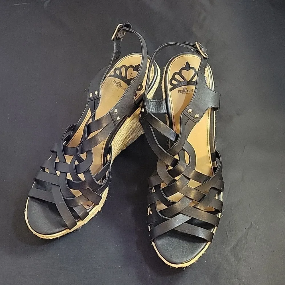 FEGALIECIOUS REINVIGORATE YOUR SUMMER  PLAITED LEATHER TWISTS   SANDALS